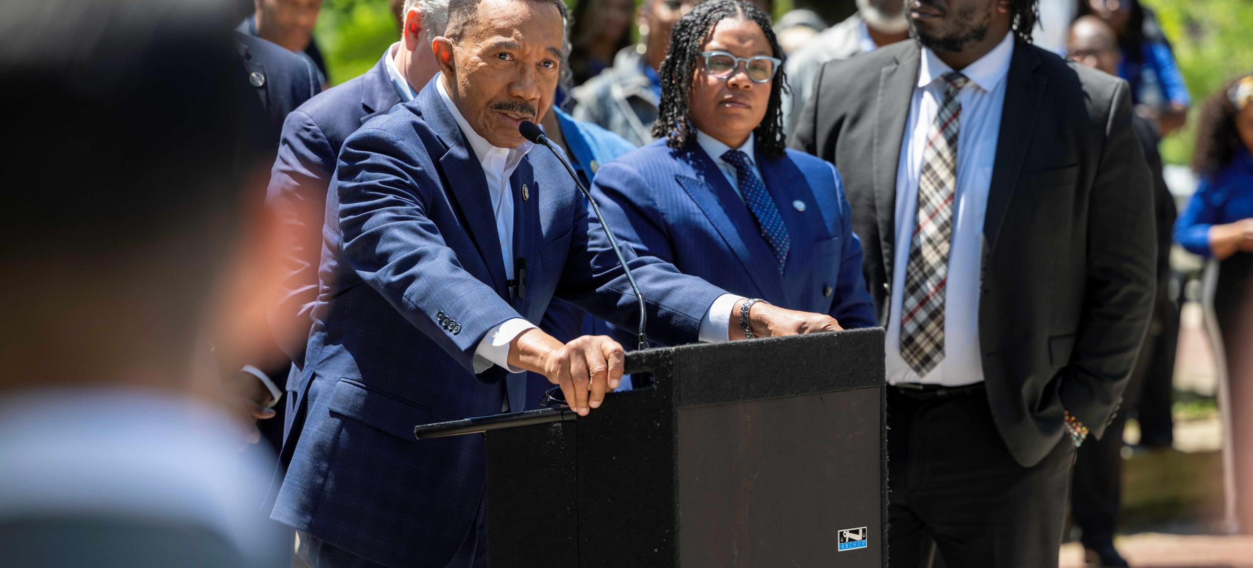 Mfume, Van Hollen, Olszewski Highlight Nearly $1.2 Million in Federal Funding to Support Gun Violence Reduction in Baltimore