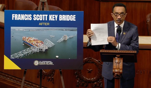 Congressman Mfume Introduces Baltimore BRIDGE Relief Act in U.S. House. 
