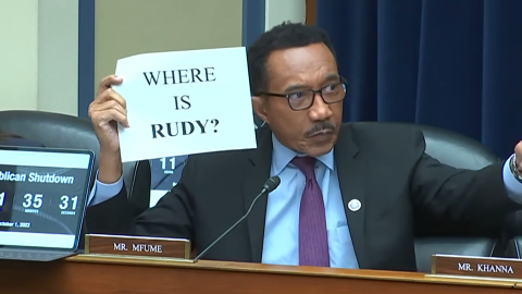 Congressman Mfume 