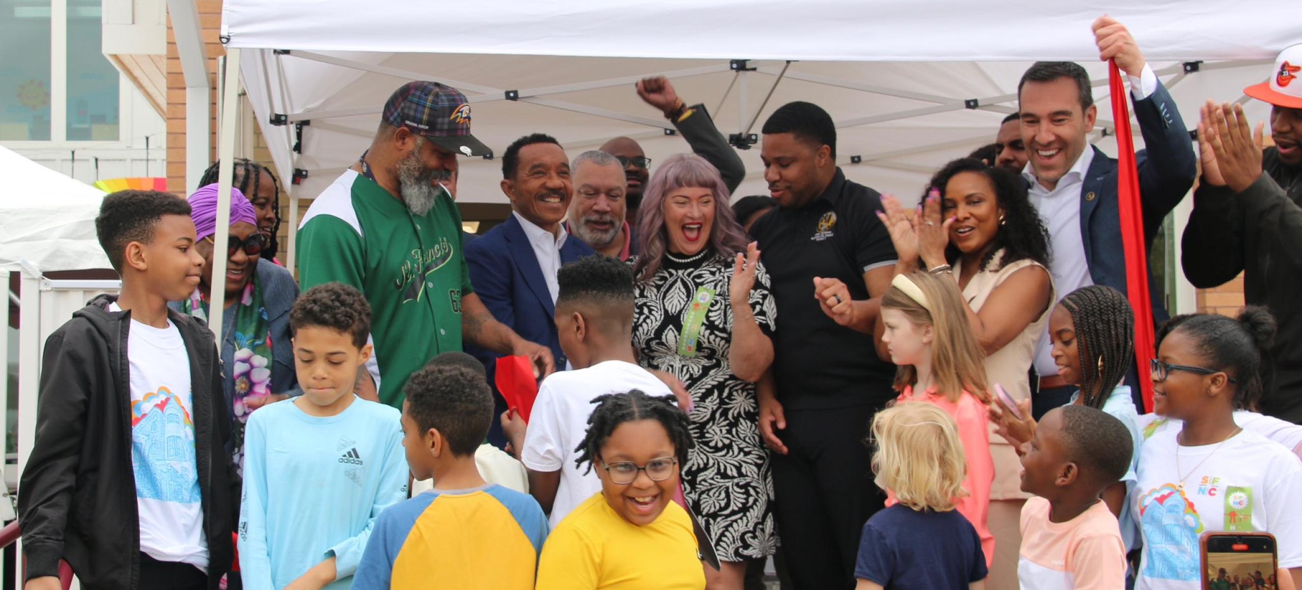 Congressman Mfume Unveils New St. Francis Neighborhood Center