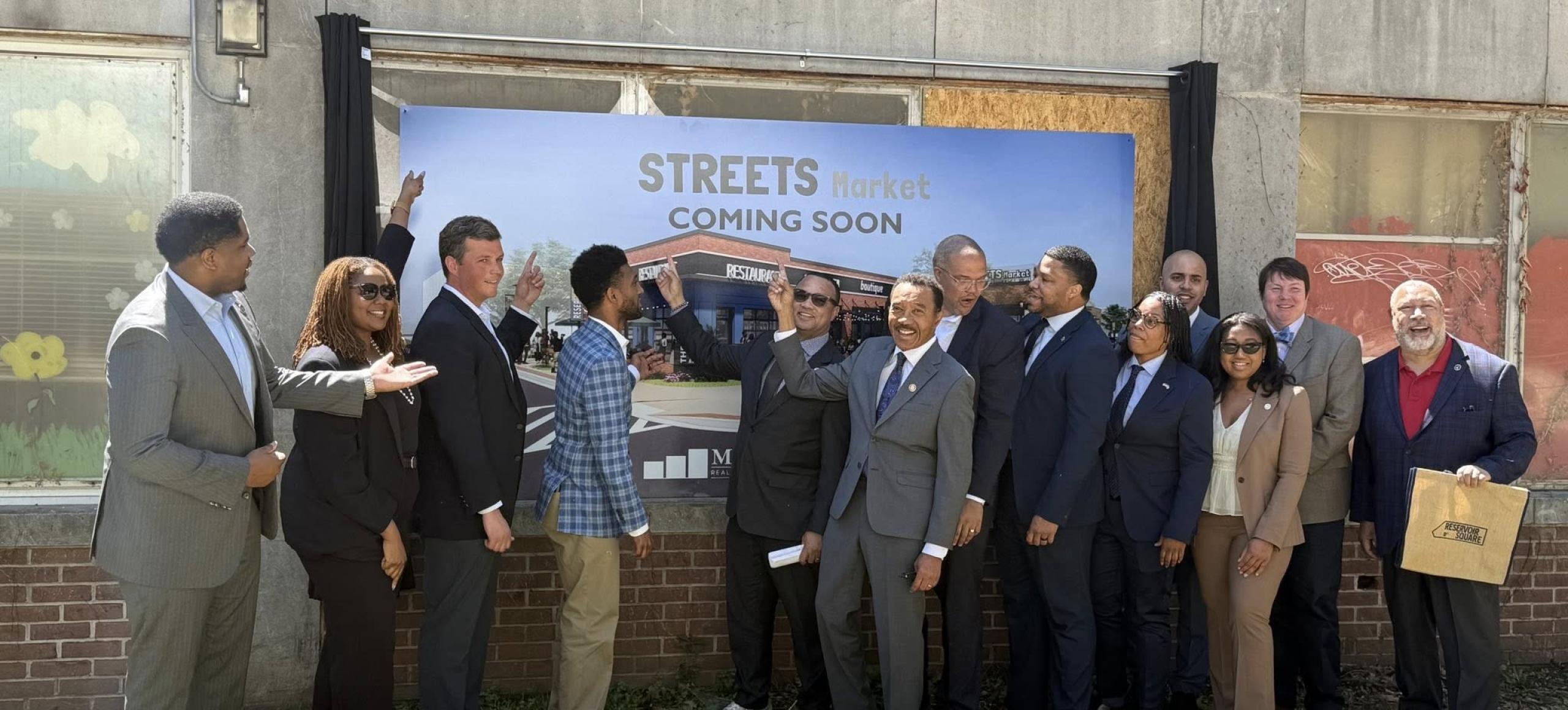 Rep. Mfume Announces Streets Market Coming to West Baltimore
