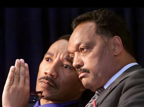 Congressman Mfume and Reverend Jackson